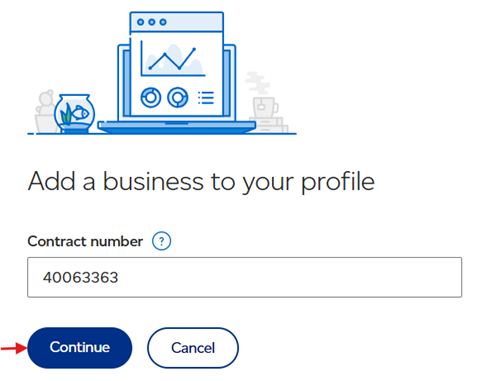 Add contract number